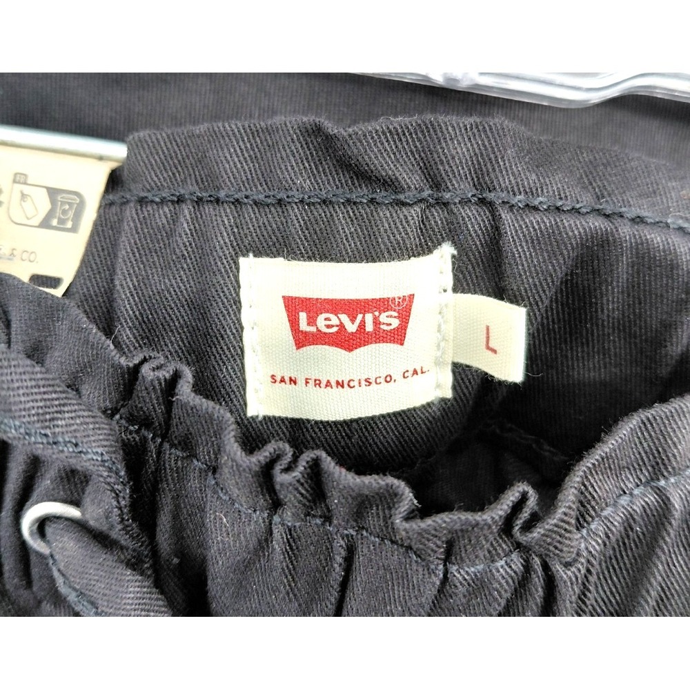 Levi's Men's Black Jogger Elastic Waistband Drawstring Pants SZ L NWT - Picture 5 of 5